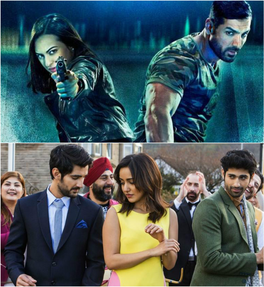 Tum Bin 2 and John-Sonakshi's Force 2 get a slow start at the box-office on Day 1